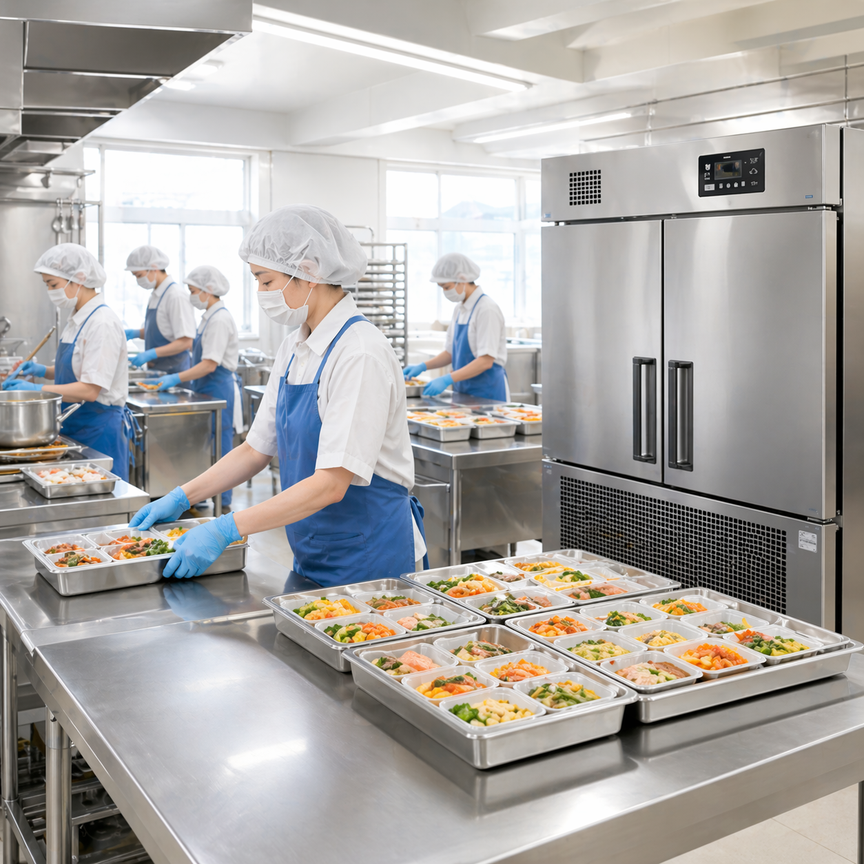 Professional kitchen operations